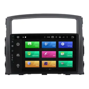 Android 9 Auto GPS navigatie Stereo Voor MITSUBISHI PAJERO 2006-2014 Auto Multimedia Speler