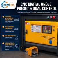 Cintreuse de barres d'acier XUANHUA avec moteur 4kW, cintreuse à haute efficacité pour la construction de haute précision