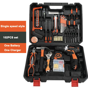 Ensemble de tournevis sans fil multifonctionnel rechargeable au lithium 12V pour la maison, <span class=keywords><strong>perceuse</strong></span> à percussion électrique pour le bricolage industriel - Product Image 5