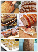 Four à rôtir automatique haute productivité en acier inoxydable de haute qualité pour poulet, canard et cochon entiers