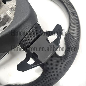 Volante Deportivo de Cuero Perforado en Oferta para Audi A3 A4 A5 A6L A8 Q3 Q5 Q7 Q8 TT B9 - Product Image 4