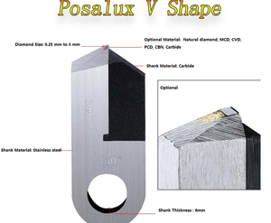 Utensili da Taglio per Oreficeria Personalizzati per Incisione su Oro, Argento e Diamanti per Macchine di Sfaccettatura - Product Image 5