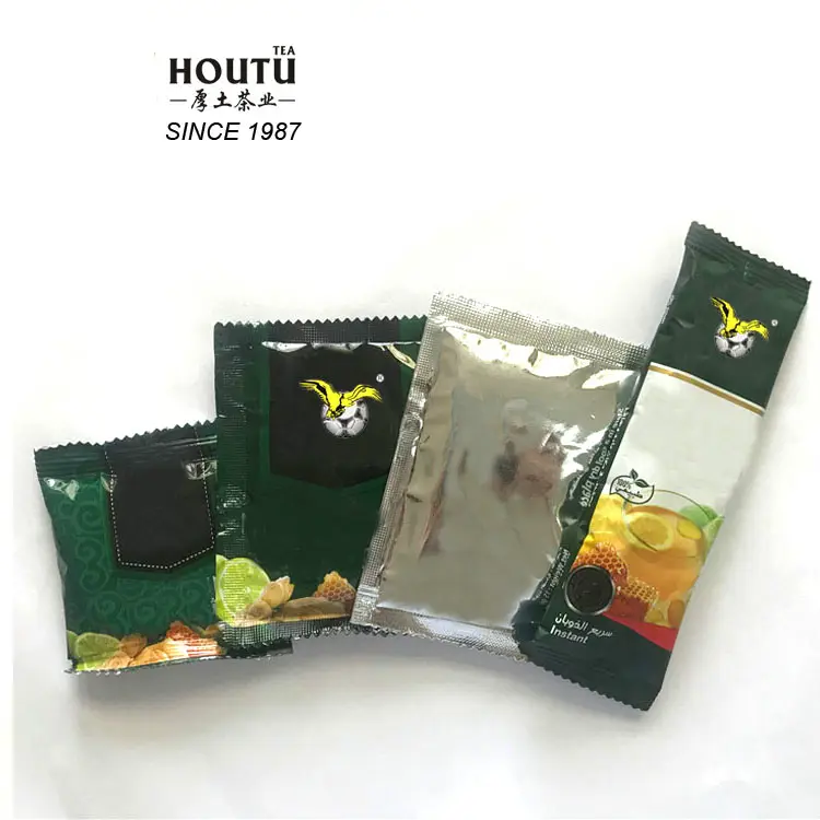 Lemon jahe madu rasa Herbal teh Sachet kemasan manis kesehatan teh bubuk minuman instan kantong teh