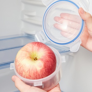 Custom Logo/Color Kitchen Multi Function Transparent Crisper Airproof Airtight <b>Plastic</b> Sealed <b>Food</b> Storage <b>Container</b> Box - Product Image 6