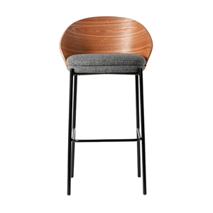 <span class=keywords><strong>Sgabello</strong></span> da Bar Moderno in Metallo, Sedia Alta per Bancone, per Ristorante e Casa - Product Image 2