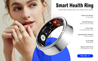 Anneau intelligent SHR K3 pour la surveillance de la santé avec saturation en oxygène dans le sang, fréquence cardiaque, suivi du sommeil, surveillance du niveau de stress, étanche IP67