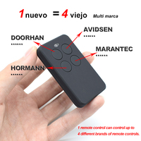 SMG-233 Duplicador de Control Remoto Multifrecuencia con Escaneo Automático, Llavero para Código Fijo y Variable, para Puertas de Garaje y Comandos de 433 MHz