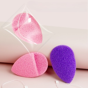 Éponge nettoyante réutilisable en forme de goutte d'eau pour le visage, exfoliante, pour le lavage du visage, le dé<span class=keywords><strong>maquillage</strong></span> et le nettoyage en profondeur (vente en gros) - Product Image 5