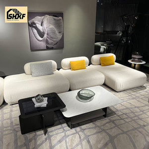 Sofás Seccionales Redondos para Sala <span class=keywords><strong>de</strong></span> Estar, Juego <span class=keywords><strong>de</strong></span> Sofás Curvos Modernos, <span class=keywords><strong>Muebles</strong></span> <span class=keywords><strong>de</strong></span> Tela, Juego <span class=keywords><strong>de</strong></span> <span class=keywords><strong>Muebles</strong></span> para Sala <span class=keywords><strong>de</strong></span> Estar <span class=keywords><strong>de</strong></span> Alta Calidad - Product Image 3