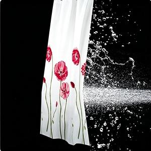 Cortinas de <span class=keywords><strong>Ducha</strong></span> de Alta Calidad <span class=keywords><strong>para</strong></span> Baño, Cortinas de <span class=keywords><strong>Ducha</strong></span> Impresas Hechas de PEVA, Resistentes al Moho, Impermeables, Fáciles de Instalar - Product Image 3