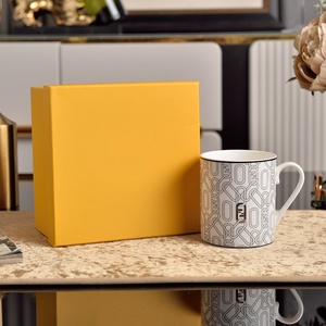 Luxury Eco-Friendly <b>Porcelain</b> <b>Mug</b> Sets-Modern Nordic Design Stocked Gift Set for Home Drinkware - Product Image 1