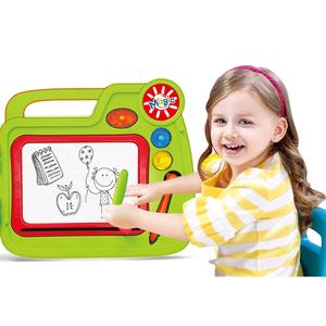 2 In 1 Musical Malerei Doodle Spielzeug Tragbare Magie Löschbaren Schreibtafeln Elektronische Zeichnung Board Für Kinder - Product Image 1