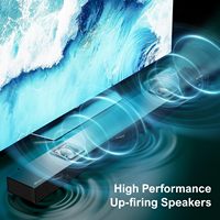 Système Home Cinéma ULTIMEA 5.1.2 canaux True Dolby Atmos avec caisson de basses sans fil 8 pouces, audio spatial 360° 4K HDR et Bluetooth