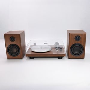 Tourne-disque <span class=keywords><strong>haut</strong></span> <span class=keywords><strong>de</strong></span> <span class=keywords><strong>gamme</strong></span> modèle A-T MM avec 2 <span class=keywords><strong>haut</strong></span>-parleurs externes HiFi, gramophone audio <span class=keywords><strong>vinyle</strong></span>, <span class=keywords><strong>lecteur</strong></span> <span class=keywords><strong>de</strong></span> disques vinyles en gros - Product Image 4