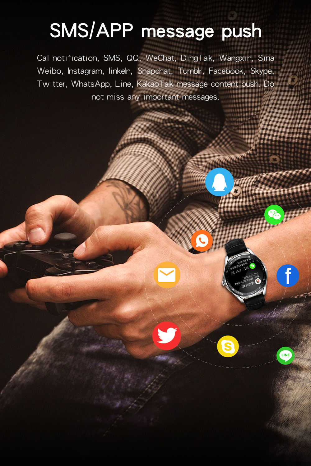 Vivistar E16 Smart Watch Advanced Features Stylish Design