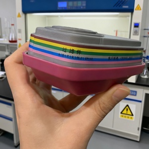 Kartrid/Filter <span class=keywords><strong>Respirator</strong></span> <span class=keywords><strong>P100</strong></span> 60926, Melindungi dari Uap Organik, Klorin, Hidrogen Klorida, dll. - Product Image 3