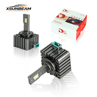 Ampoules de phare LED 6500K 35W, Plug & Play, compatibles D1S D3S D5S, pour ballast HID de voiture OEM, étanches, fournies par l'usine chinoise