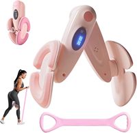 Offre Spéciale : Appareil d'entraînement des muscles internes des hanches et des cuisses pour femmes, idéal pour le yoga et le Pilates, avec 3 niveaux de résistance et un ensemble de bandes d'entraînement