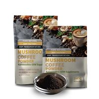 Poudre de café aux champignons Rainwood OEM 7 en 1, boisson au café Arabica aux champignons, complément alimentaire