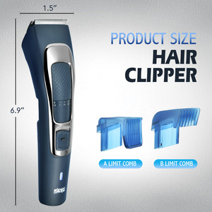 Tondeuse à cheveux électrique Dsp, longueur réglable, affichage LED, pour adultes et enfants, modèle rechargeable - Product Image 2