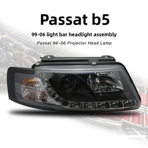 Adatto per la modifica dei fari della vecchia <span class=keywords><strong>Volkswagen</strong></span> <span class=keywords><strong>Passat</strong></span> <span class=keywords><strong>B5</strong></span>, gruppo fari anteriori allo xeno con lente a LED a forma di lacrima - Product Image 1