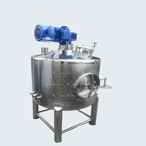 Cuve de mélange 200L 500L 1000L 1200L 1500L en acier inoxydable, cuve de mélange à enveloppe en acier inoxydable, cuve de stockage, mélange - Product Image 1