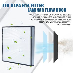 Kit de Filtro y Reemplazo para Campana de Flujo FFU H14, Nivel 5 ISO 100, con Bloqueo de Seguridad Tipo Hongo Actualizado - Product Image 4