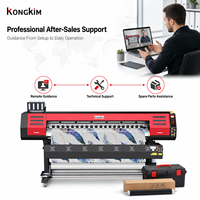Impresora Eco Solvente de Alta Precisión Kongkim 1.3m Dual I3200 para Vinilos y Señalización