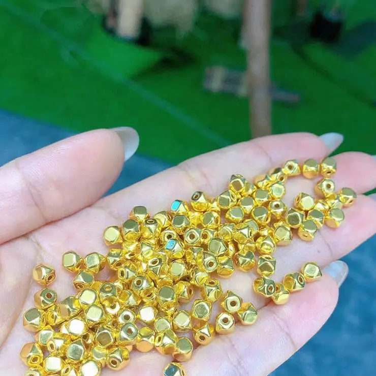 Luxe Mode Au999 Pure 24K Gold Connectors Kralen Voor Diy Armband Ketting Enkelbandje Sieraden Maken Accessoires