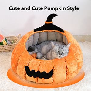 Cama para mascotas para perros y gatos de Halloween - Product Image 4