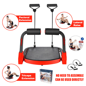 Allenamento a casa multifunzione allenamento addominale vita Bodybuilding Trainer Abs esercizio Crunch addominale <span class=keywords><strong>con</strong></span> fasce di resistenza - Product Image 4