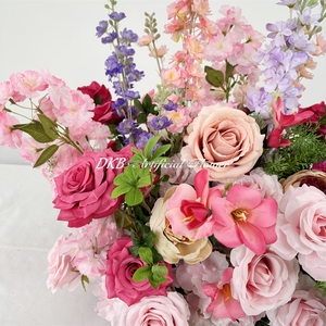 DKB Venta al por Mayor de Fábrica: Camino de Flores Artificiales de Seda para Bodas, Graduaciones, Día del Padre - Ecológico - Product Image 4