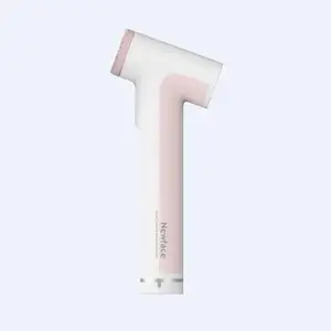 Limpador elétrico portátil a prova d' água, recarregável, de silicone sônico, dispositivo para rosto, limpeza facial