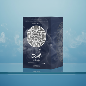 <span class=keywords><strong>Asad</strong></span> Zanzibar 100ml, Eau de Parfum Árabe en Spray, Fragancia Floral Amaderada Fresca de Larga Duración para Hombre, Uso en Fiestas/Oficina - Product Image 3