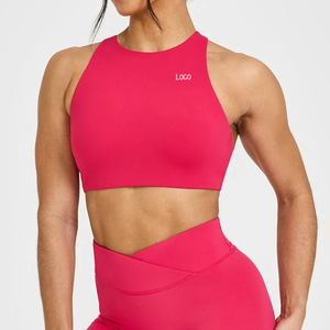 Vente en gros en usine <span class=keywords><strong>Soutien</strong></span>-<span class=keywords><strong>gorge</strong></span> de sport pour femmes, yoga, entraînement, fitness, séchage rapide, <span class=keywords><strong>bretelles</strong></span> <span class=keywords><strong>croisées</strong></span> dans le dos - Product Image 3