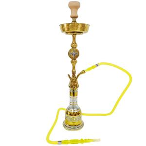 Ensemble de narguilé égyptien de grande taille de <span class=keywords><strong>30</strong></span> pouces en alliage de métal Sheesha égyptien Hubbly Chicha Hookahs de luxe - Product Image 4