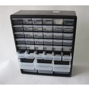 Assortimento di 42 cassetti custodia per Hardware e scatola di componenti per armadietti artigianali