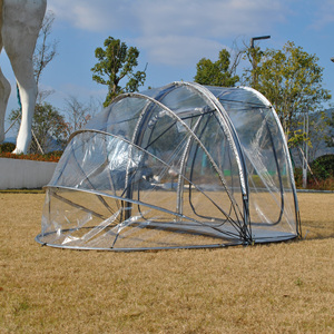 Tenda <span class=keywords><strong>in</strong></span> PVC regolabile per 4 persone una camera da letto e soggiorno una veranda completamente trasparente per genitori-bambini che prendono il sole a singolo strato - Product Image 1