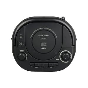 Lecteur CD à chargement par le haut avec enregistreur cassette et radio - Product Image 2