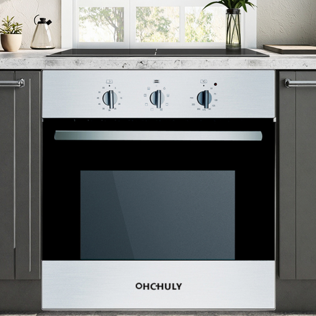 Inbuilt Wall Combi Steam Baking Electric 56L/73L Horno Major Kitchen Appliances Stainless Steel Built-in Ovens French Operating