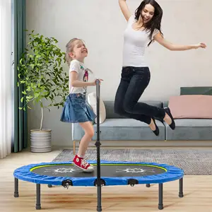 Kapalı egzersiz egzersiz trambolin Fitness katlanabilir Mini trambolin