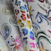 Kain Rajut Jacquard Bermotif Foil Metalik 180gsm dengan Bahan Stretch untuk Pakaian Olahraga, Dilengkapi Anti Noda