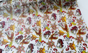 भयावह स्किल्स हाइड्रोग्राफिक वाटर ट्रांसफर हाइड्रोडीप फिल्म जल-नग्न महिला pva सामग्री से बनी - Product Image 6