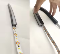 Lampe au néon scintillante de sécurité matérielle de consommation de puissance faible de lampe au néon flexible de modèle de forme fait sur commande Offre Spéciale
