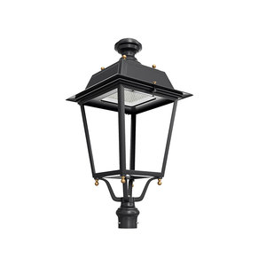 Aluminium IP66 Outdoor Park Lantern 60W LED Post Top Garden Luminaire Traditional <strong>Classical</strong> <strong>Street</strong> <strong>Light</strong> - Product Image 2