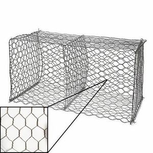 Boîte de gabion en treillis soudé galvanisé à chaud avec trous hexagonaux pour la protection contre les inondations et les murs de soutènement - Product Image 1