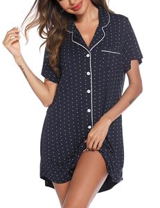 Camicie <span class=keywords><strong>da</strong></span> <span class=keywords><strong>notte</strong></span> pigiama personalizzate <span class=keywords><strong>da</strong></span> donna <span class=keywords><strong>con</strong></span> bottone pigiama top a <span class=keywords><strong>manica</strong></span> lunga camicie <span class=keywords><strong>da</strong></span> <span class=keywords><strong>notte</strong></span> <span class=keywords><strong>camicia</strong></span> <span class=keywords><strong>da</strong></span> <span class=keywords><strong>notte</strong></span> S-XXL - Product Image 6