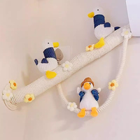 Cordon en coton tressé rond de qualité supérieure, style bohème, pour emballage cadeau, artisanat DIY, ornement fait main, accessoire.