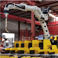 Chaîne de production économique de voitures électriques sur mesure, système de robots soudeurs, usine d'assemblage, machines à tournage clés