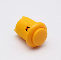 Accessoires pour console de jeux d'arcade de la marque Wanmin, bouton poussoir rond en acrylique de 24 mm/28 mm